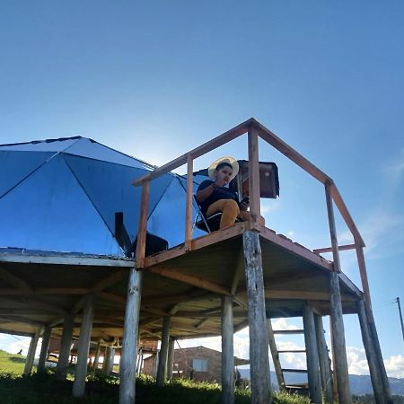 Cabanas El Mirador Del Tomine Гуатавита Экстерьер фото