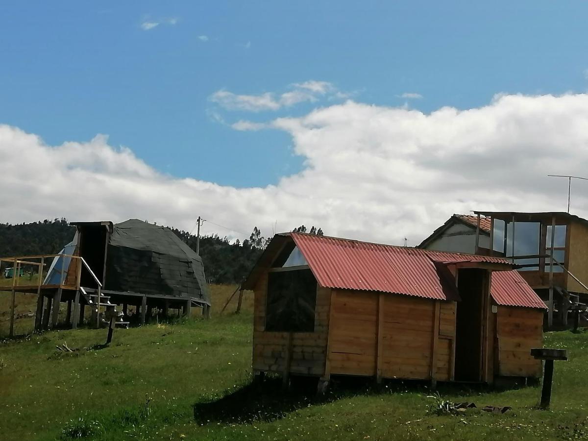 Cabanas El Mirador Del Tomine Гуатавита Экстерьер фото